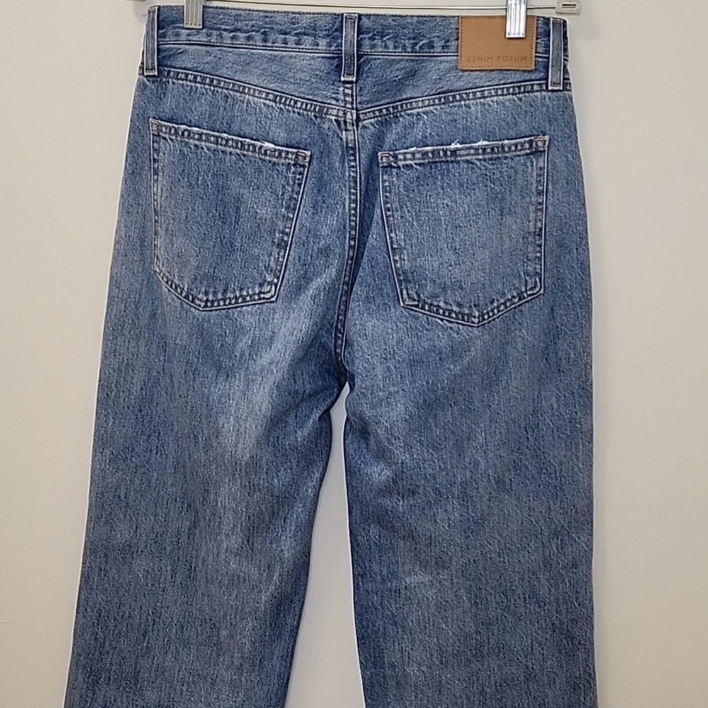 Aritzia 100% Cotton  Denim Forum The '90S Iggy Lo-Rise Baggy Jeans Size 27 - Picture 13 of 16